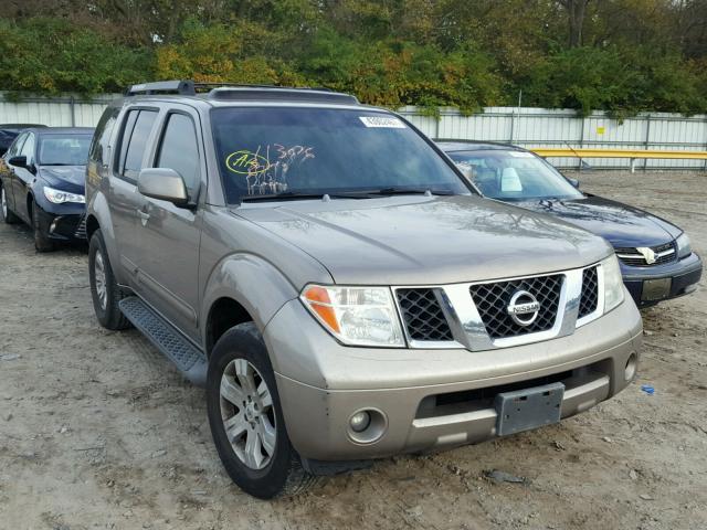 5N1AR18U37C614939 - 2007 NISSAN PATHFINDER BEIGE photo 1