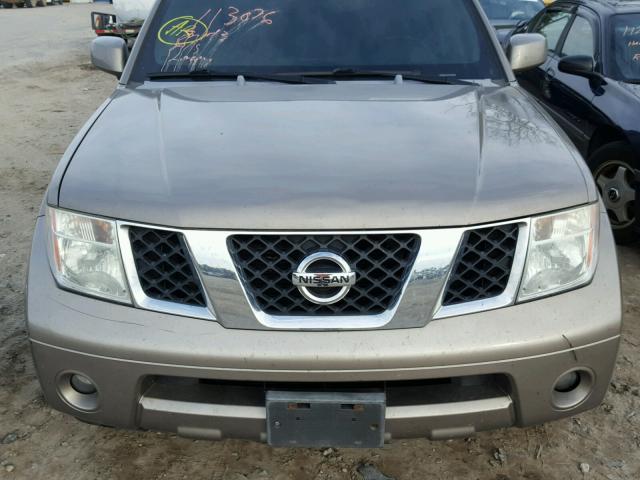 5N1AR18U37C614939 - 2007 NISSAN PATHFINDER BEIGE photo 7