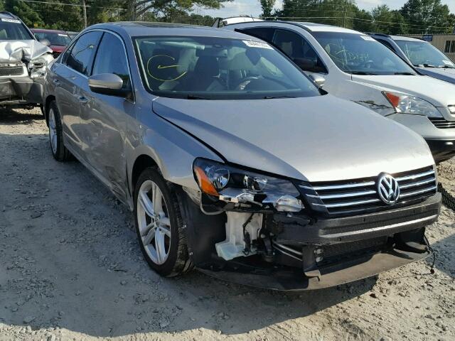 1VWBS7A33EC029323 - 2014 VOLKSWAGEN PASSAT SE SILVER photo 1