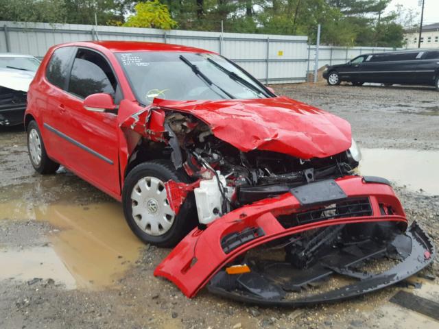 WVWBS71K67W266920 - 2007 VOLKSWAGEN RABBIT RED photo 1