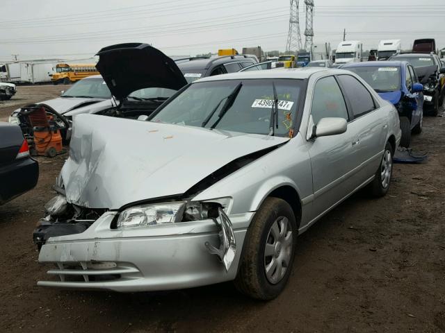 4T1BG22K51U769596 - 2001 TOYOTA CAMRY SILVER photo 2