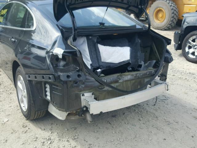 1G1ZB5ST1HF139805 - 2017 CHEVROLET MALIBU LS შავი ფოტო 9