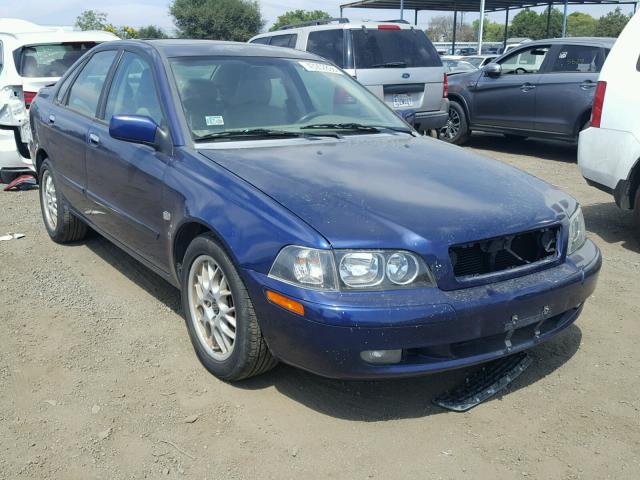 YV1VS27514F070293 - 2004 VOLVO S40 1.9T BLUE photo 1