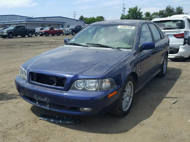 YV1VS27514F070293 - 2004 VOLVO S40 1.9T BLUE photo 2