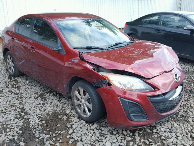 JM1BL1SF4A1296143 - 2010 MAZDA 3 I RED photo 1