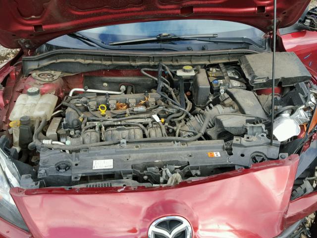 JM1BL1SF4A1296143 - 2010 MAZDA 3 I RED photo 6