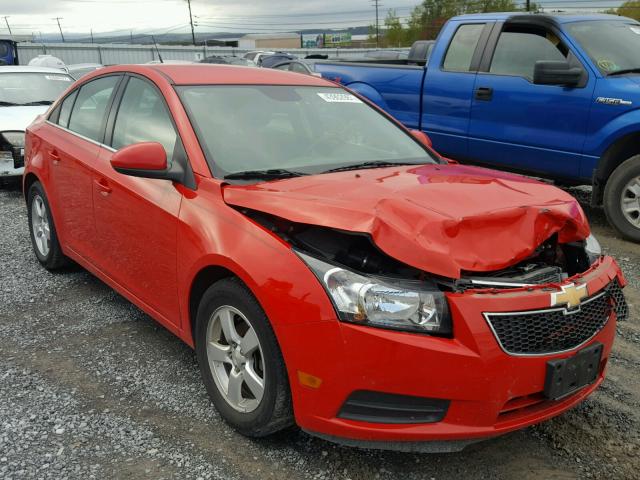 1G1PC5SB7E7436837 - 2014 CHEVROLET CRUZE LT RED photo 1