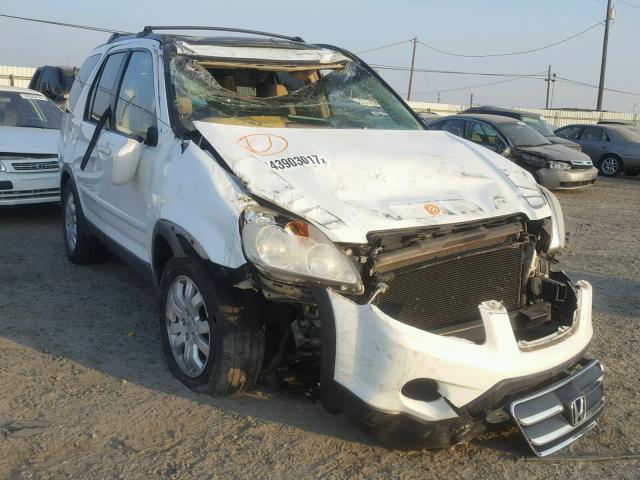 SHSRD78905U321030 - 2005 HONDA CR-V WHITE photo 1