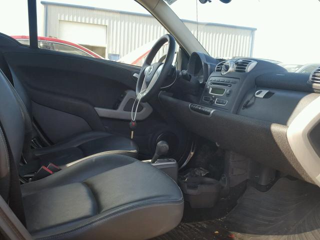 WMEEK31X19K218187 - 2009 SMART FORTWO PAS 蓝色 照片 5