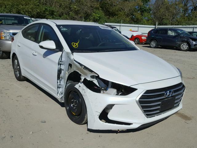 5NPD84LF1HH150604 - 2017 HYUNDAI ELANTRA SE WHITE photo 1