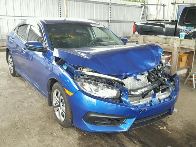 19XFC2F50GE096620 - 2016 HONDA CIVIC BLUE photo 1