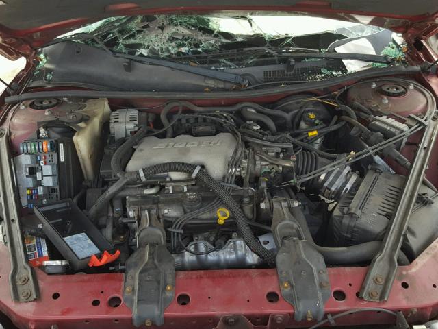 2G4WS52J831263297 - 2003 BUICK CENTURY CU RED photo 7