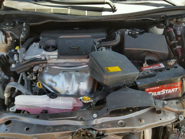 4T1BF1FK1FU950323 - 2015 TOYOTA CAMRY LE GRAY photo 7