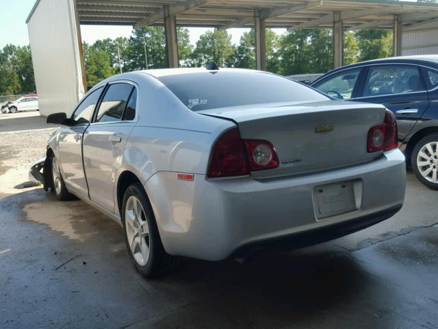 1G1ZB5E07CF204134 - 2012 CHEVROLET MALIBU LS Gümüş foto 3