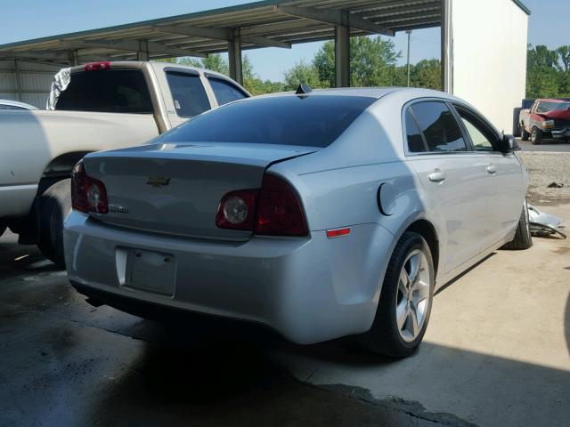 1G1ZB5E07CF204134 - 2012 CHEVROLET MALIBU LS Gümüş foto 4