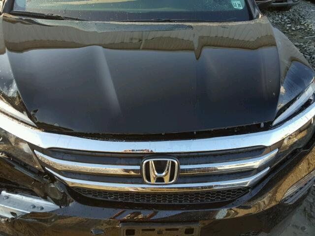 5FNYF6H73GB045581 - 2016 HONDA PILOT EXLN BLACK photo 7