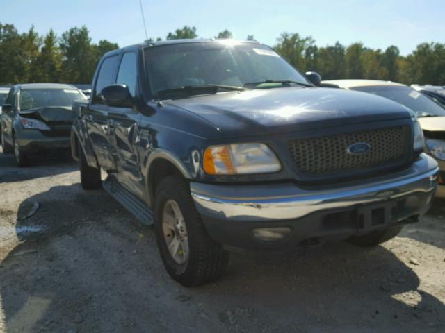 1FTRW08L62KC06399 - 2002 FORD F150 SUPER BLUE photo 1