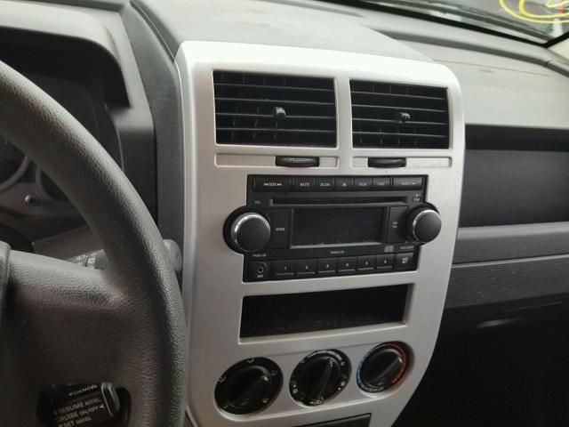 1J8FF47W38D784973 - 2008 JEEP COMPASS SP BLACK photo 9