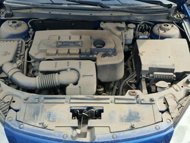 1G2ZF58B374186357 - 2007 PONTIAC G6 VALUE L BLUE photo 7