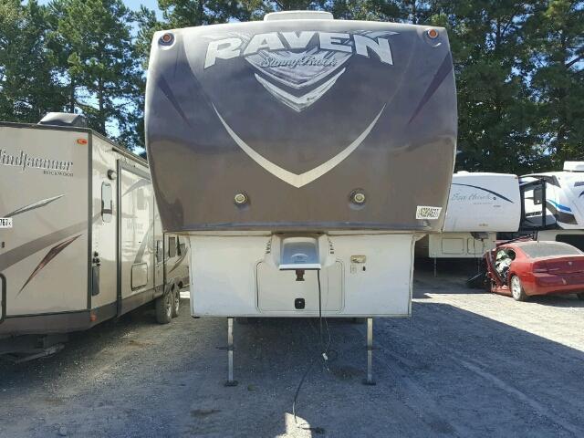 54CBA0T24D1R93196 - 2013 RAVE TRAILER WHITE photo 5