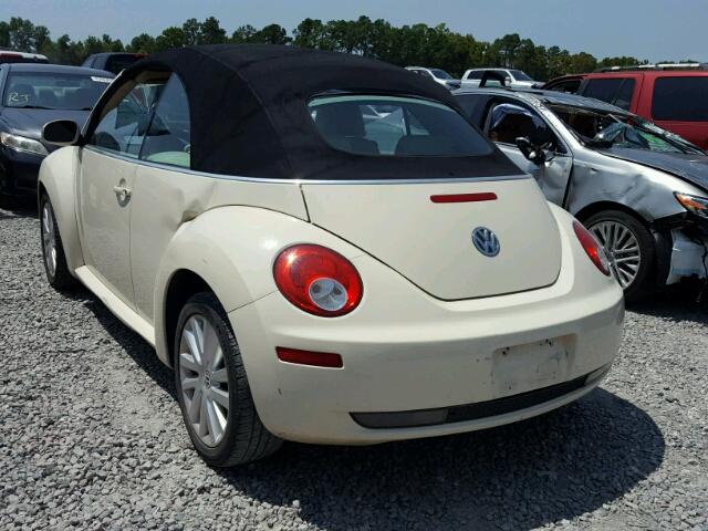3VWRF31Y78M408111 - 2008 VOLKSWAGEN NEW BEETLE Qəhvəyi foto 3