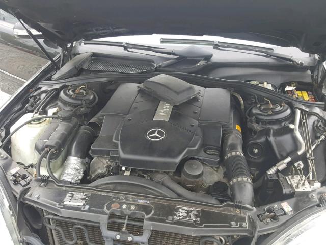 WDBNG84J43A377768 - 2003 MERCEDES-BENZ S 500 4MAT BLACK photo 7