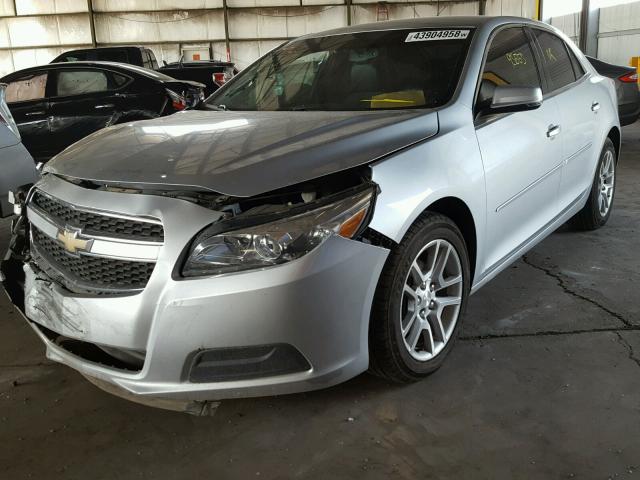 1G11C5SA3DF264310 - 2013 CHEVROLET MALIBU 1LT SILVER photo 2