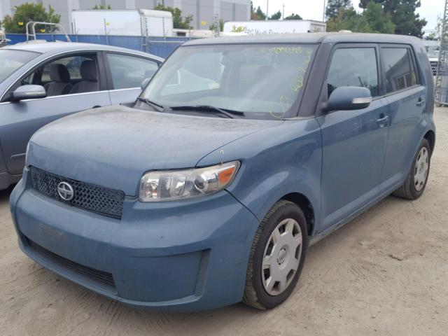 JTLZE4FE8A1107588 - 2010 TOYOTA SCION XB Blau Foto 2
