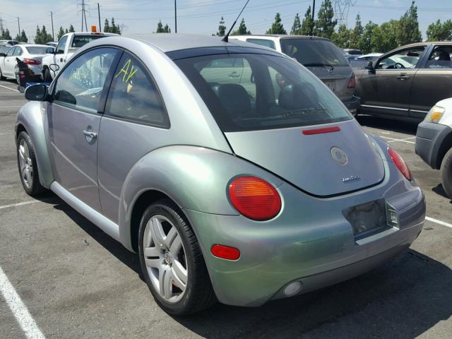 3VWDD21C53M404081 - 2003 VOLKSWAGEN NEW BEETLE ვერცხლისფერი ფოტო 3