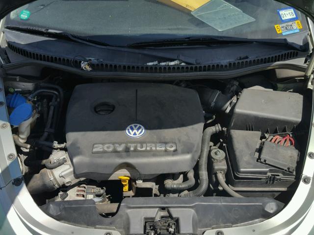 3VWDD21C53M404081 - 2003 VOLKSWAGEN NEW BEETLE ვერცხლისფერი ფოტო 7