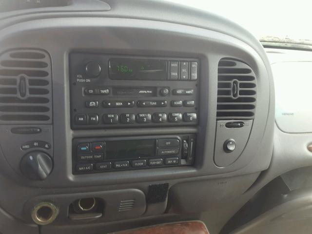 5LMFU28R21LJ15317 - 2001 LINCOLN NAVIGATOR 棕色 照片 9