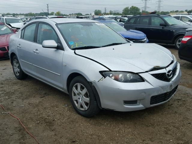 JM1BK12F971721352 - 2007 MAZDA 3 SILVER photo 1