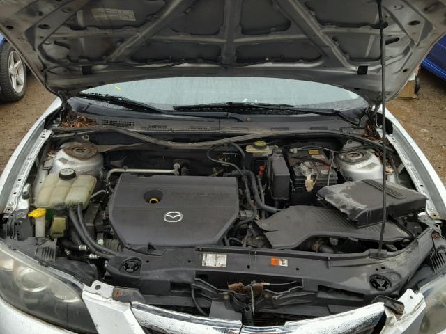 JM1BK12F971721352 - 2007 MAZDA 3 SILVER photo 10