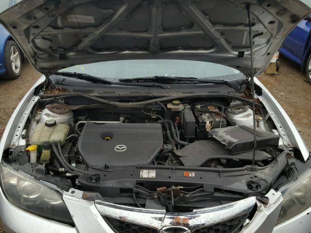 JM1BK12F971721352 - 2007 MAZDA 3 SILVER photo 7