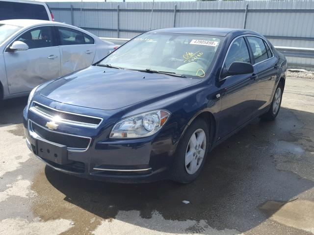 1G1ZG57B884265818 - 2008 CHEVROLET MALIBU LS 蓝色 照片 2
