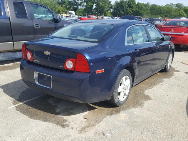 1G1ZG57B884265818 - 2008 CHEVROLET MALIBU LS 蓝色 照片 4