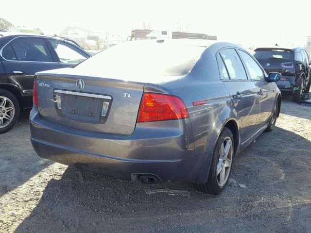 19UUA662X6A070507 - 2006 ACURA 3.2TL GRAY photo 4