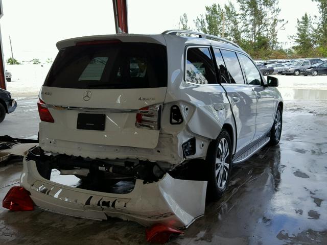 4JGDF6EE8GA667129 - 2016 MERCEDES-BENZ GL WHITE photo 4