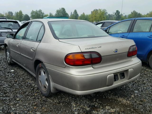 1G1NE52J1Y6132048 - 2000 CHEVROLET MALIBU LS 金色 照片 3