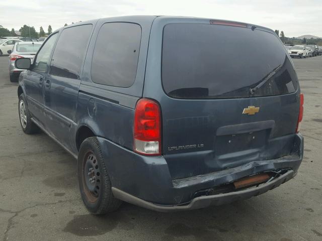 1GNDV231X7D126878 - 2007 CHEVROLET UPLANDER L 蓝色 照片 3