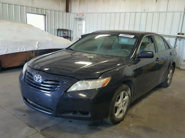 4T1BE46K98U246507 - 2008 TOYOTA CAMRY CE BLACK photo 2