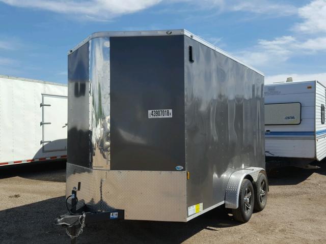 5NHUNS222KU121425 - 2019 UTILITY TRAILER GRAY photo 2