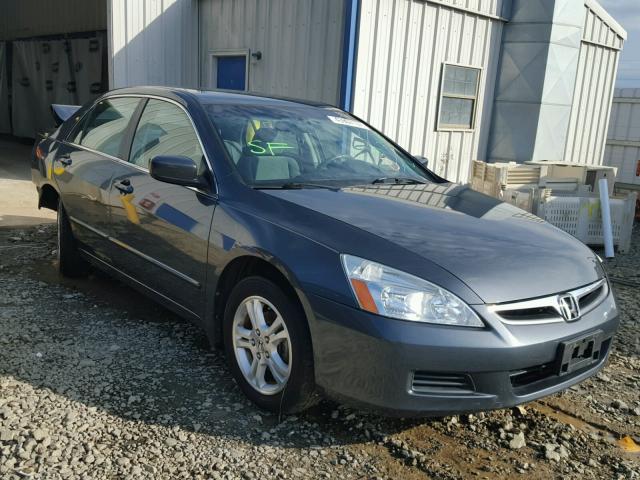 1HGCM56356A135981 - 2006 HONDA ACCORD BLUE photo 1