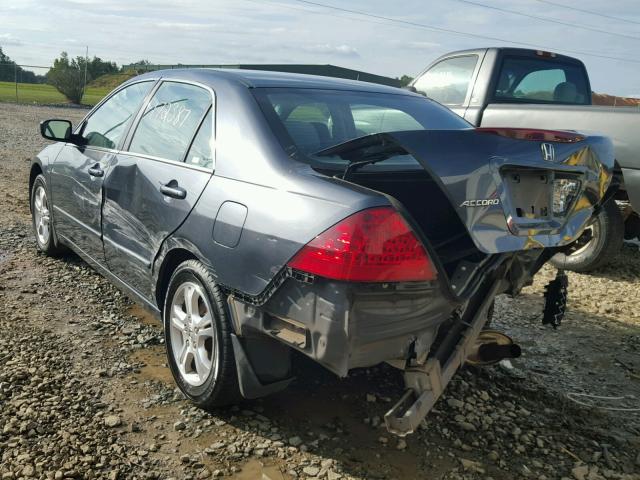 1HGCM56356A135981 - 2006 HONDA ACCORD BLUE photo 3