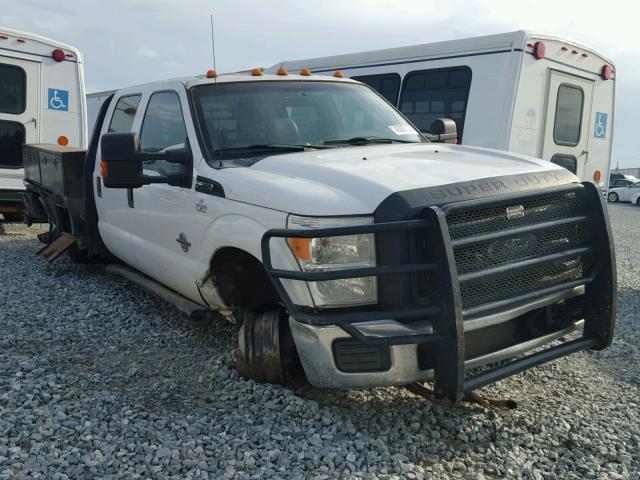 1FD8W3HT6CEC60231 - 2012 FORD F350 WHITE photo 1