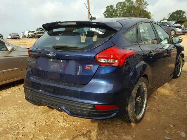 1FADP3L99GL318688 - 2016 FORD FOCUS ST BLUE photo 4