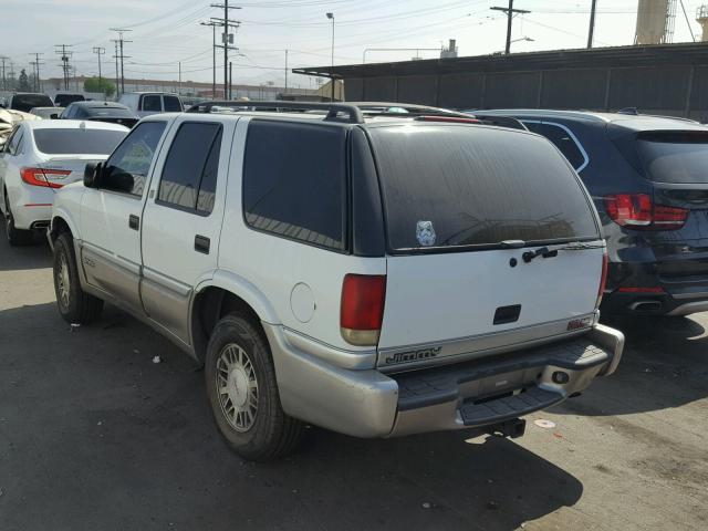 1GKDT13W5Y2343728 - 2000 GMC JIMMY / EN WHITE photo 3