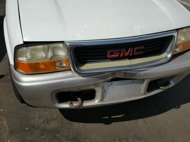 1GKDT13W5Y2343728 - 2000 GMC JIMMY / EN WHITE photo 9