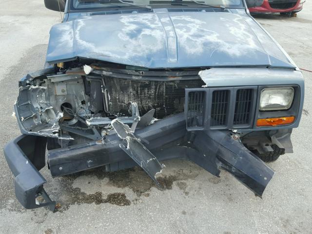 1J4FT68S3WL182448 - 1998 JEEP CHEROKEE S BLUE photo 9