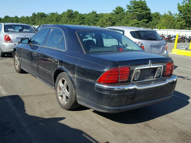 1LNHM87A31Y734134 - 2001 LINCOLN LS BLACK photo 3